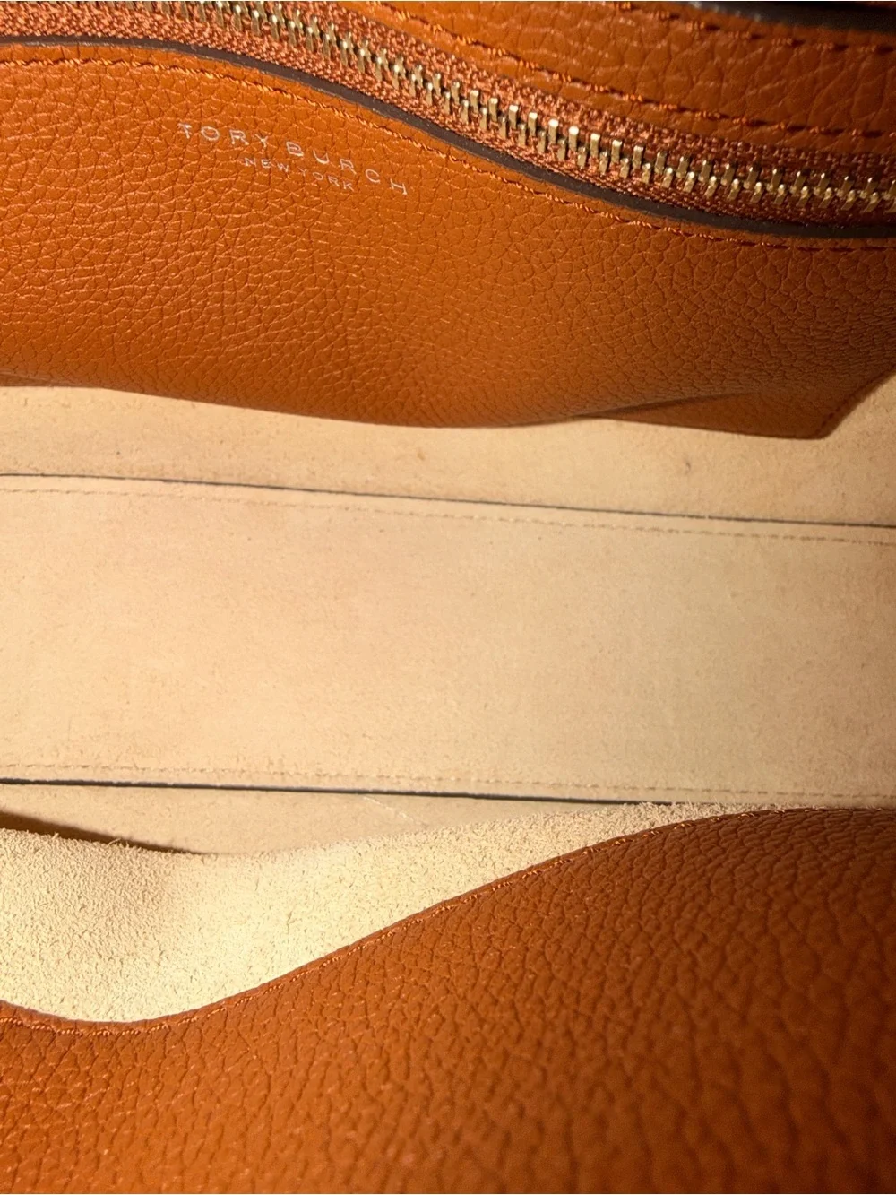Tory Burch Lee Radziwill Pebbled Leather Shoulder Bag